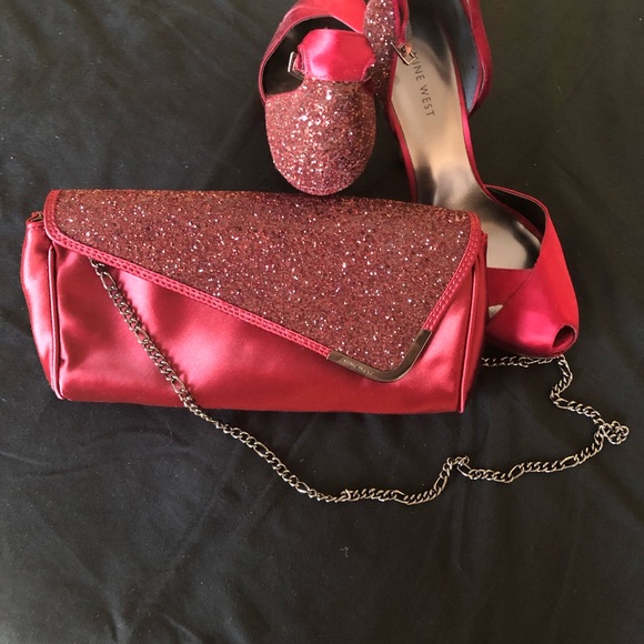 Nine West Elegant Shoes and Clutch Combo - Picture 7 of 8